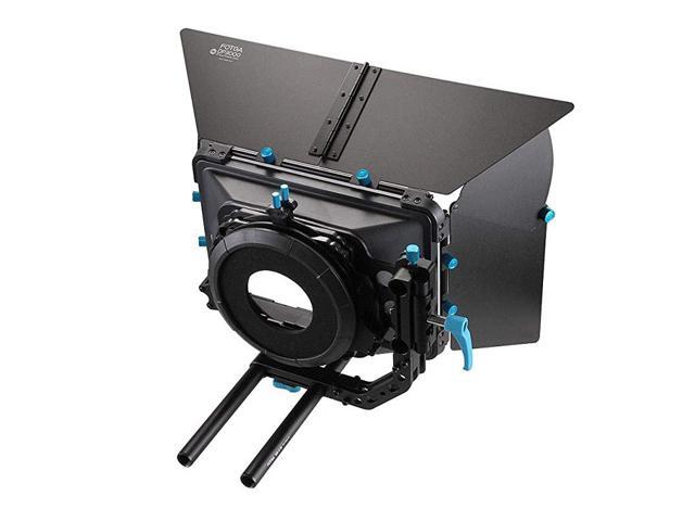 DP3000 M3 4x4 SwingAway Matte Box for 15mm Rail Rod Follow Focus Rig Canon EOS R EOS1D X Mark II 5D II III IV 5DS R 6D 7D II Nikon D3500 Z6 Z7 D5