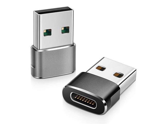 C Female to Male Adapter 2PackType C to A Cable Connector for iPhone 11 12 Pro Max MiniXR SEAirpods iPad 8 Air 4Samsung Galaxy Note 10 20 S20 Plus