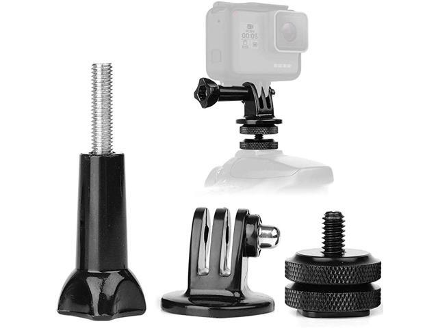 Camera Hot Shoe Mount Adapter Compatible with GoPro Adapter Gopro Hero 7 6 5 4 Attaching on Gopro DSLR Camera or Ring Light Photography