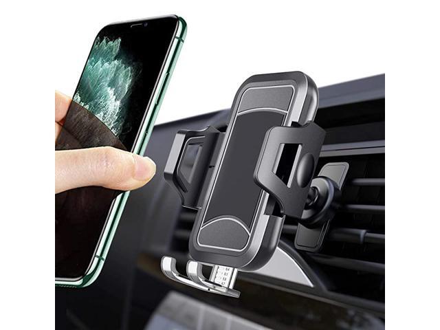 Universal Car Phone Mount Hands-Free Cell Phone Holder for Car Air Vent Compatible iPhone 12 Pro Max/12 Pro/12 Mini/SE 2/11 Pro Max/X/XS/XS