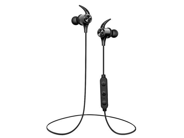 Wireless Headphones Bluetooth Headphones with Magnetic Connection 16 Hrs Work Time IPX7 Waterproof Bluetooth 50 Sports Earphones for Running