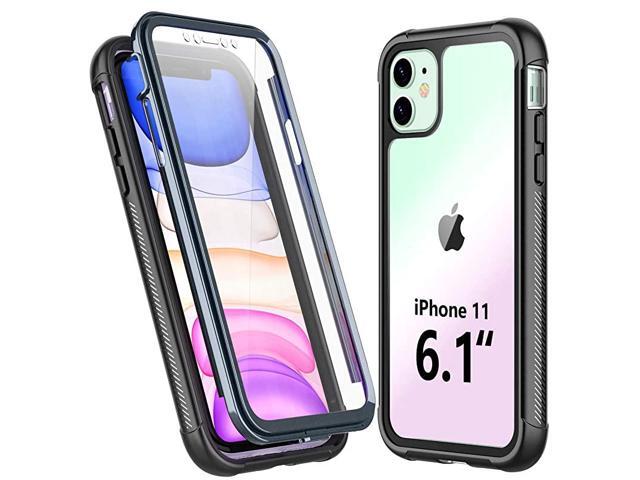 iPhone 11 CaseFull Body Built in Screen Protector MultiDirectional Bumper Case Support Wireless Charging Heavy Duty Rugged Dropproof Cases for