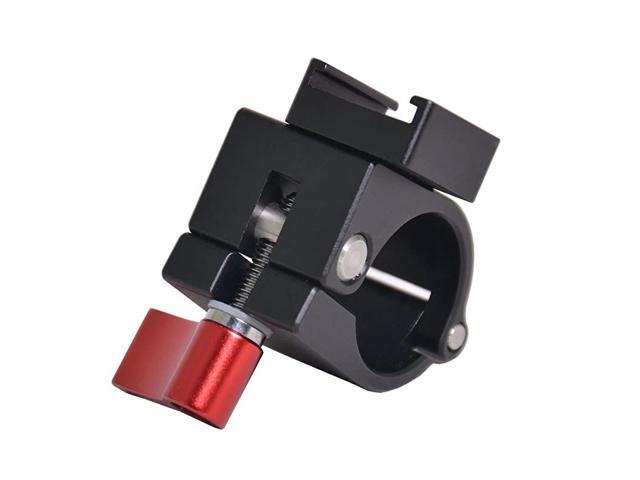 Light Mount Stand Bracket 25mm Rod Clamp Holder with Cold Shoe Mount for DJI RoninM Freefly MoVI Red Knob LED Video Lights Field Monitor External