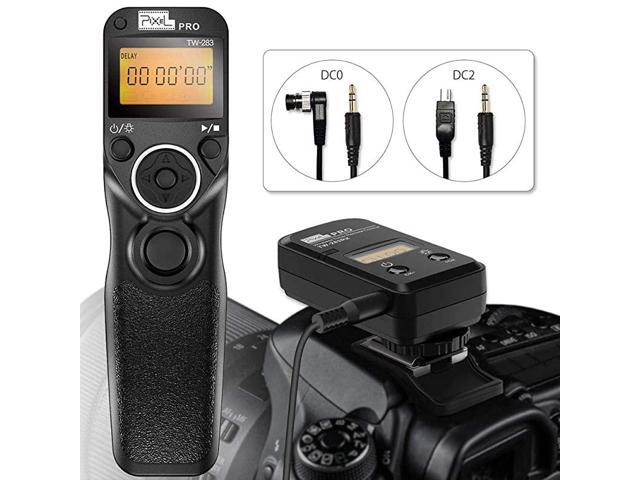 Remote Shutter Release for Nikon Wireless Shutter Release Timer Remote Control TW283 DC0DC2 for Nikon D5200 D5300 D7100 D850 D800 D750 D610