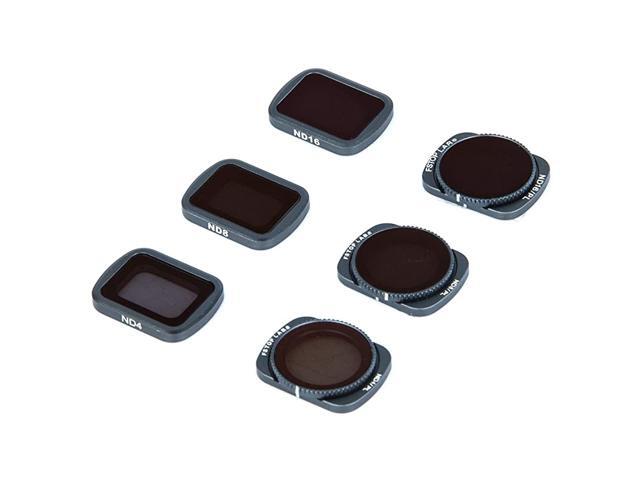 Filters Compatible with OSMO Pocket 1 and Pocket 2 4K Gimbal Handheld Camera Set Multi Coated Filters Pack Accessories 6 Pack ND4 ND8 ND16 ND4CPL