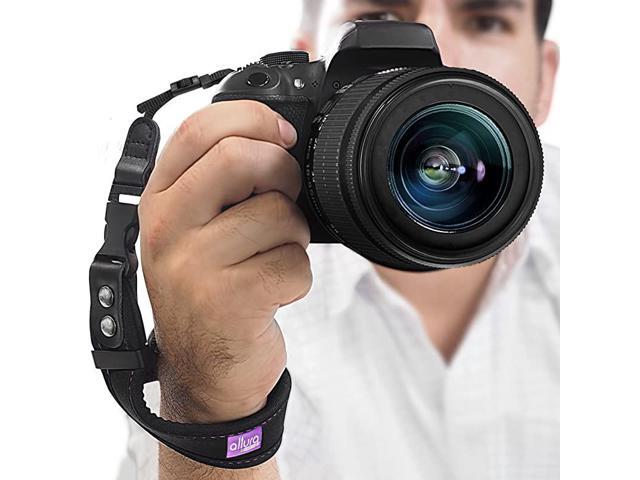 Camera Wrist Strap Rapid Fire Heavy Duty Safety Wrist Strap by w 2 Alternate Connections for Use wLarge DSLR or Mirrorless Cameras