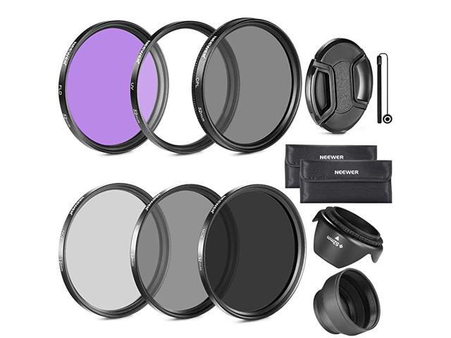 58MM Lens Filter Accessory Kit UV CPL FLD for CANON EOS Rebel T5i T4i T3i T3 T2i T1i XT XTi XSi SL1 DSLR Cameras
