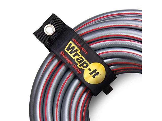HeavyDuty Straps 28inch 2 Pack Hook and Loop Garden Hose Hanger Pool Hose Storage Organizer for Cords Hoses Tow Rope Building Materials RV and