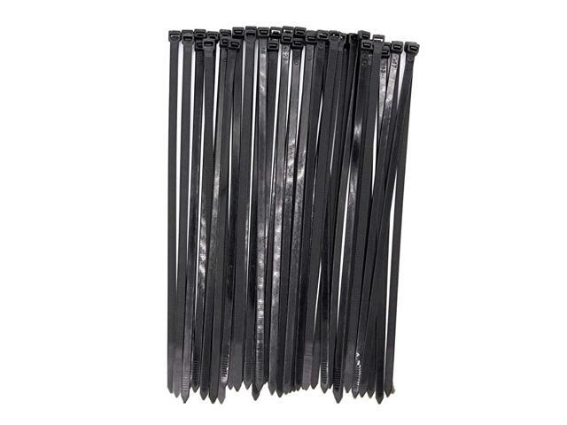 Large 120LBS Tensile Strength Zip Ties 12 Inch Heavy Duty Black Industrial Durable Cable Ties Office Organizer Gardening Ties Tools 50 Pack Black