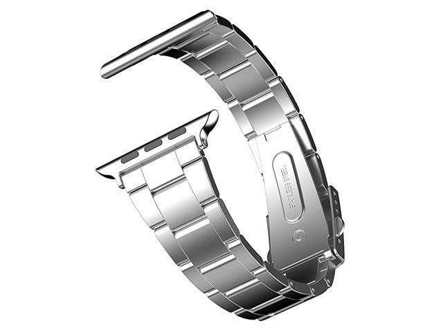 Replacement Band Strap for Apple Watch 42mm and 44mm Stainless Steel Silver