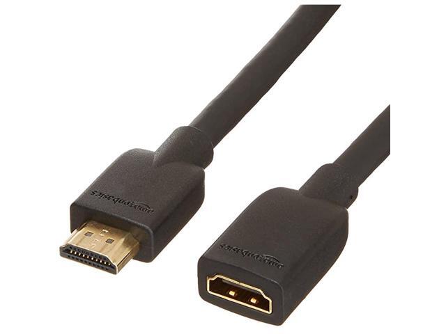 HighSpeed Male to Female HDMI Extension Cable 6Feet 10Pack
