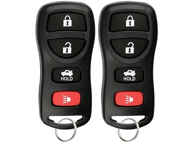 Keyless Entry Remote Control Car Key Fob for Nissan Infiniti KBRASTU15 (Pack of 2)