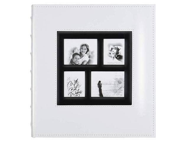 Photo Picutre Album 4x6 500 Photos Extra Large Capacity Leather Cover Wedding Family Photo Albums Holds 500 Horizontal and Vertical 4x6 Photos with
