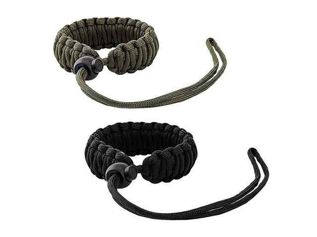 Universal Paracord 2 Pack Nylon Braided Adjustable Camera Hand Grip Strap for Video Camcorder Binoculars and NikonCanonSonyMinoltaPanasonicSLRDSLR