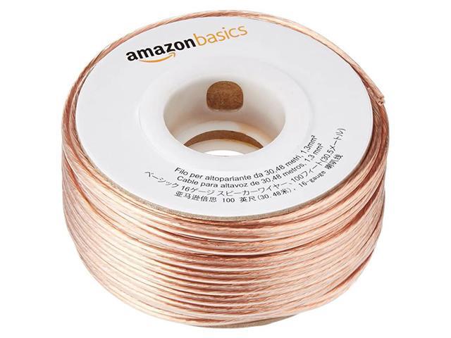 16Gauge Speaker Wire Cable 100 Feet 4Pack
