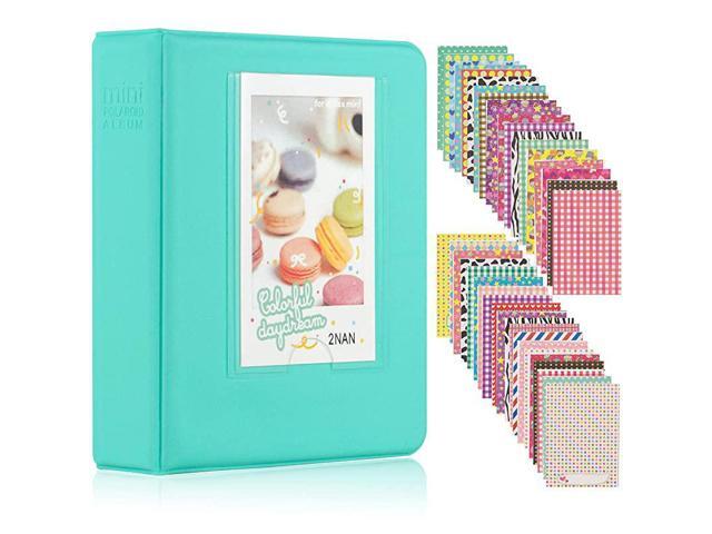 64 Pockets Mini Photo Album for Fujifilm Instax Mini 7s 8 8+ 9 25 26 50s 70 90 Instant Camera Name Card 64 Pockets Mint