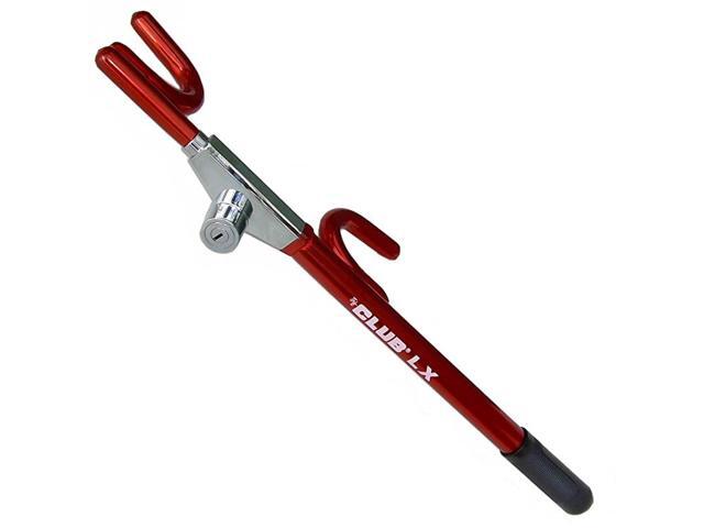 Club 1100 LX Series Steering Wheel Lock Red