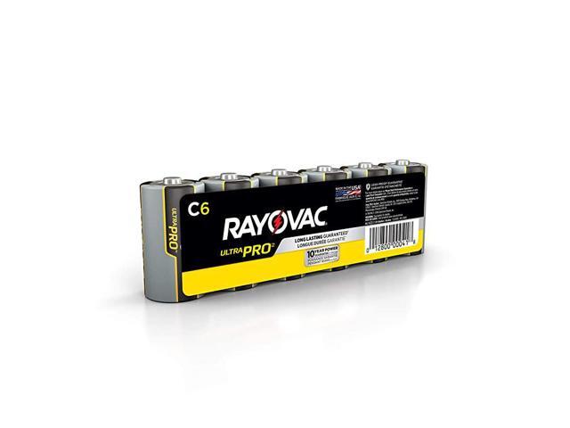 C Batteries Ultra Pro Alkaline C Cell Batteries 6 Battery Count ALC6J