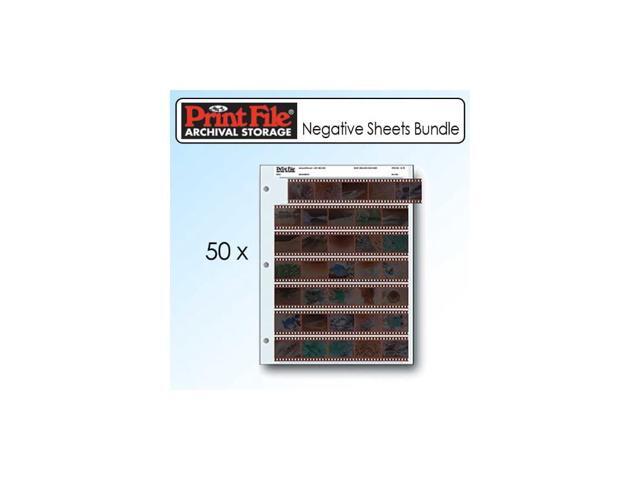 357B25 35mm Film Negative Storage Sheets 7 Strip 2 Packs of 25