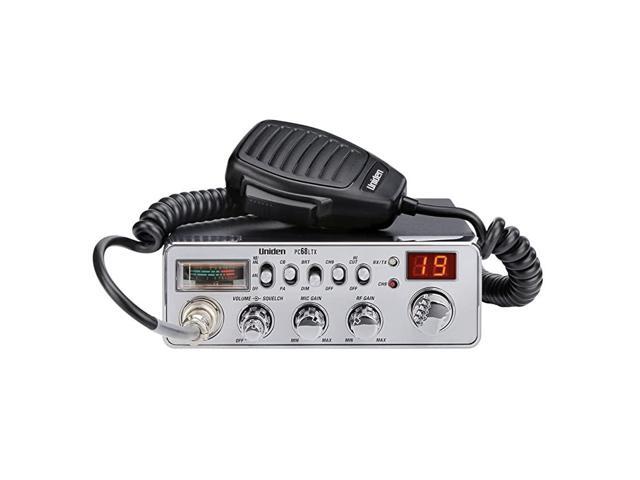 PC68LTX 40Channel CB Radio with PACB Switch RF Gain Control Mic Gain Control Analog SRF Meter Instant Channel 9 Automatic Noise Limiter and HiCut