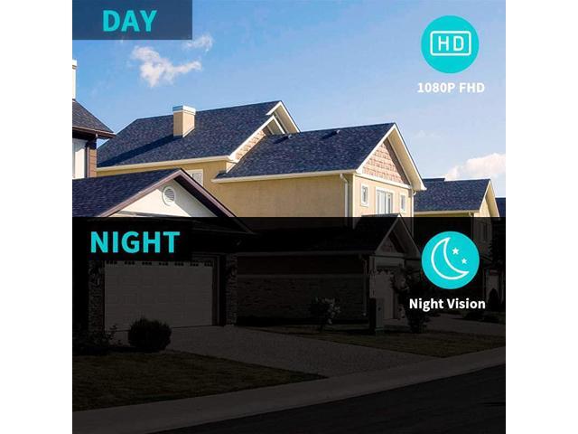 Camera 1080P Security Camera IP66 Waterproof 2Way Audio Home Security Camera Camera Wireless with Motion Detection Night Vision Cloud StorageTF