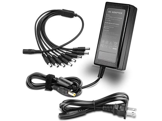 12V 5A AC Adapter Charger Power Supply for Security Camera CCTV DVR Surveillance System