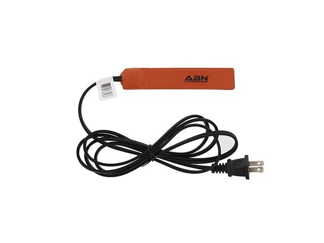 Silicone Heating Pad 120V - 1 x 5 Inch Universal Engine Heater Car Oil Pan Heater Pad 25W Electric Heater Pad