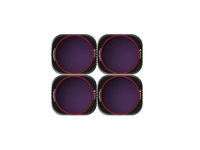 Bright Day 4K Series 4Pack ND8PL ND16PL ND32PL ND64PL Camera Lens Filters Compatible with DJI Mavic 2 Pro Drone