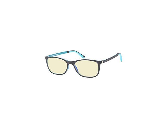 Blue Light Blocking Reading Glasses for Women Amber Tint Reduces Eye Strain UV Glare Fatigue from Digital Screens and Fluorescent Light Computer