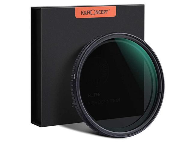 72mm Variable Neutral Density Filter ND8 to ND128 Slim Fader ND Filter 3 Stop to 7Stop for Camera Lens NO X SpotNanotec UltraSlim Weather Sealed