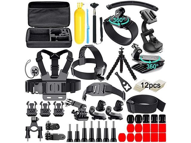 in 1 Action Camera Accessories Kit for GoPro Hero 9 8 7 6 5 4 Hero Session 5 Black Insta360 SJ4000 5000 6000 Xiaomi Yi DJI AKASO Campark Action Camera