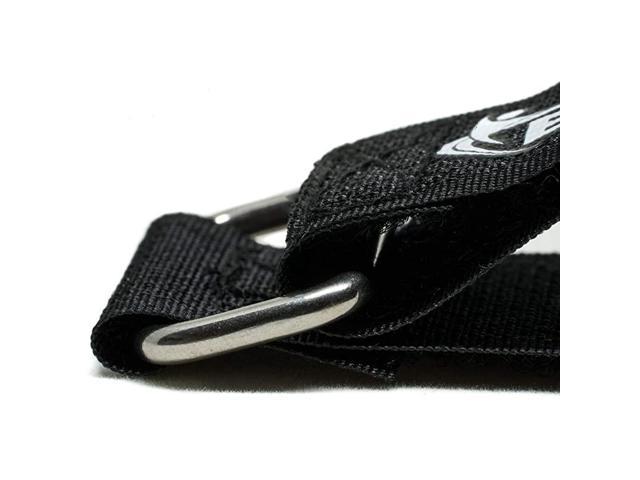 Reusable Cinch Straps 2 x 60 - 6 Pack, Multipurpose Strong Gripping,  Quality Hook and Loop Securing Straps (Black)
