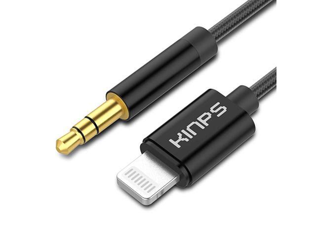 Aux to Lightning Cable 4FT MFI Certified 35 mm Headphone Jack Adapter Male Audio Cord Compatible with iPhone 1212 Pro12 mini12 Pro Max11 Pro Max11