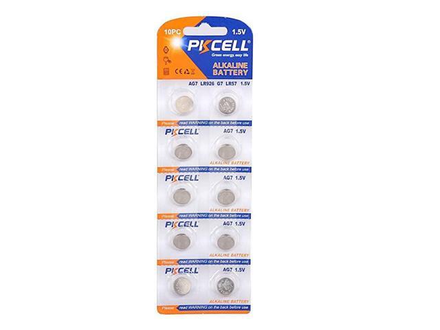 395 SR927 LR927 AG7 Alkaline Watch Batteries 10 Counts
