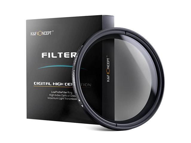 58mm ND Fader Variable Neutral Density Adjustable ND Filter ND2 to ND400 for Canon 600D EOS M M2 700D 100D 1100D 1200D 650D DSLR Cameras + Lens