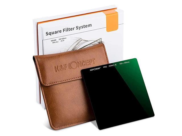 100mm ND64 Square Filter Ultra Slim HD 20 Layer Neutral Density 6 Stop Optical Glass