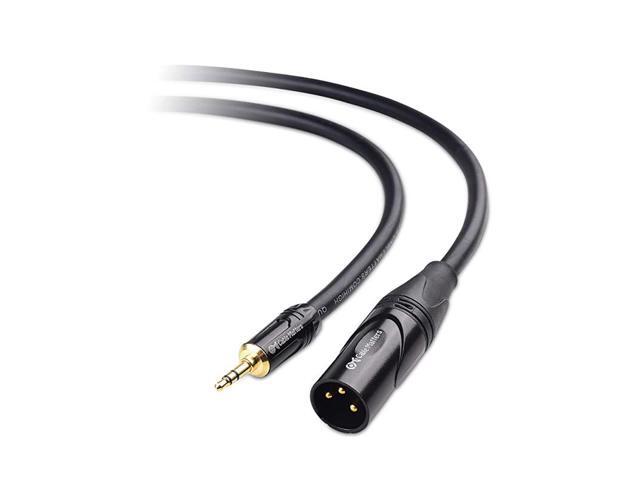 18 Inch 35mm to XLR XLR to 35mm Male to Male 6 Feet