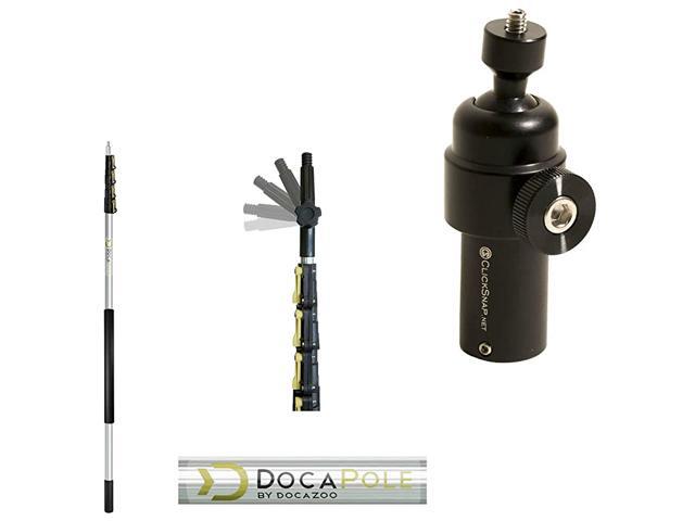 30 Foot Camera Pole 730 Extension Pole + Camera Swivel Adapter for GoPro or Camera Provides Up to 36 Feet of Reach The Ultimate Painters Pole