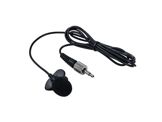 LavalierLapel UniDirectional Microphone with 35mm Locking Plug Compatible with All bodypacks U1100 U2100 DW11 DW22 DKW3 DKW1 401X U41 U81 UHF4