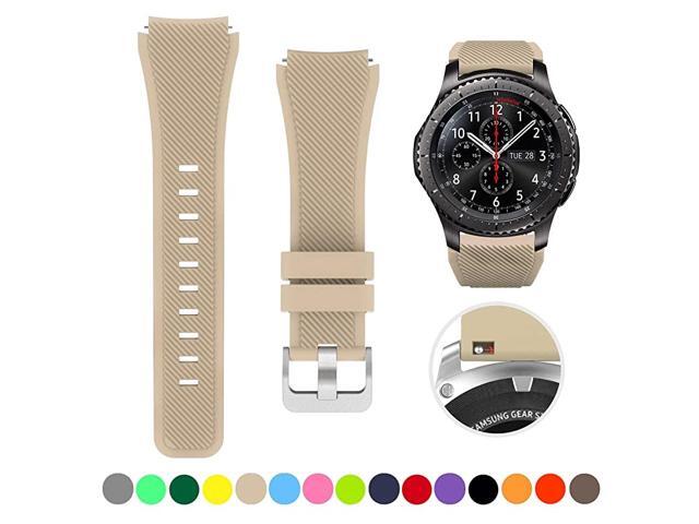 for Samsung Gear S3 Frontier Classic Watch Silicone Bracelet Sports Silicone Band Strap Replacement Wristband For Samsung Gear S3 Frontier S3