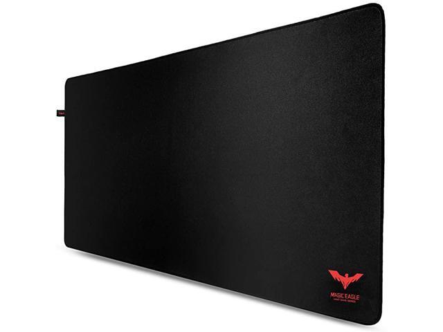 Big Gaming Mouse Pad Large Mouse Pads Extended Desktop Keyboard Mat NonSlip Base Ergonomic Mousepad3937 ×1693 × 016 InchBlack XXXL