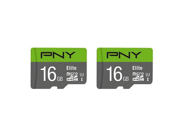 16GB Elite Class 10 U1 MicroSDHC Flash Memory Card 2Pack