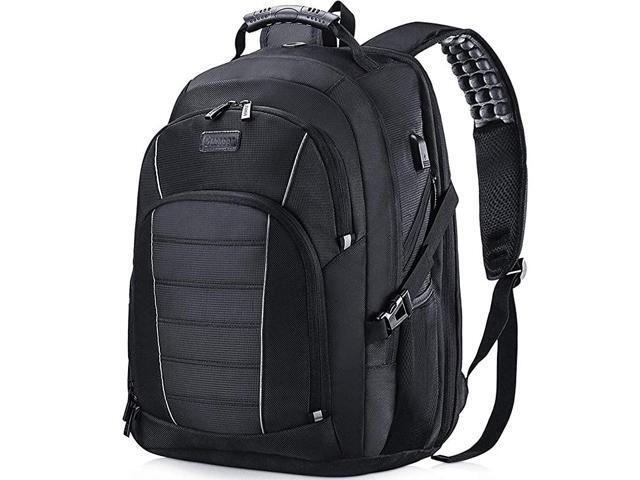 Backpack Extra Large 17 Inch Business Travel Backpack with USB Charging Port Earphone Hole Durable Water Resistant Work Computer Backpack