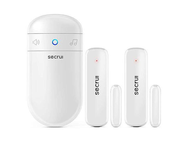 Chime with 2 Sensors 500ft Operating Range 52 Chime Adjustable Volume with Mute Mode LED Indicators 1 Plugin Receiver 2 Magnetic Sensor for Home