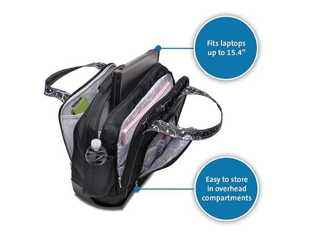 K62533US Contour Balance Notebook Roller Bag in Onyx Fits Most 15Inch Notebooks