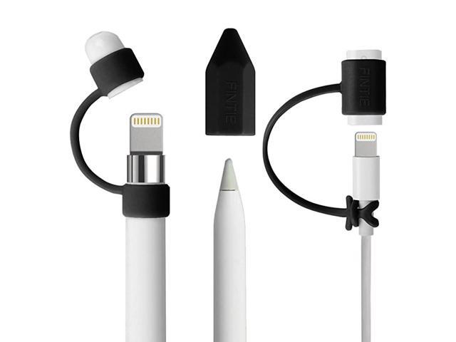 3 Pieces Bundle for Apple Pencil Cap Holder Nib Cover Adapter Tether for Apple Pencil 1st Generation iPad 102 iPad 97 iPad Air 3rd GeniPad Pro 105