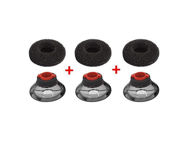 Ultra Comfort Eartips Ear Buds Replacement Earphone Ear Tips Kits Earpads Foam Set Cushion for Plantronics Voyager 5200 5220 5210 Series Bluetooth