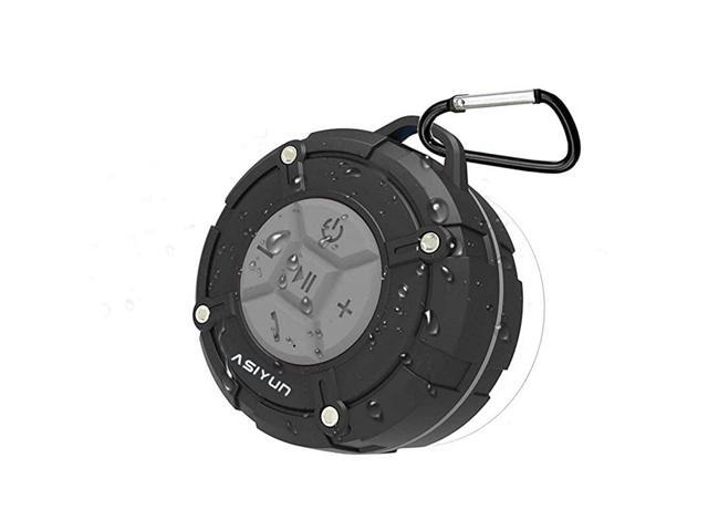 Shower Radios Waterproof Speaker with Louder HD Sound 4H Playtime Portable Wireless Speaker with Suction Cup Built in Mic for Bathroom Pool Beach