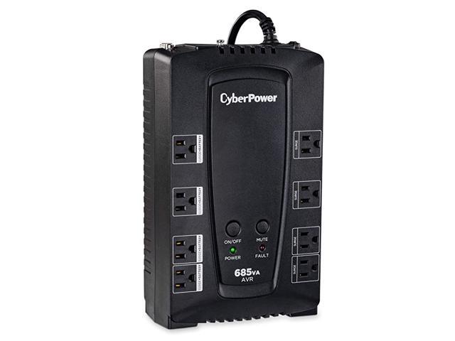 CP685AVRG AVR UPS System 685VA390W 8 Outlets Compact Black