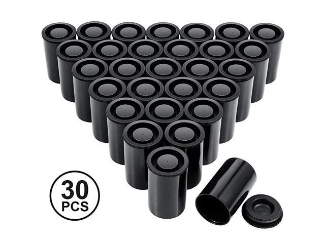 Pieces Plastic Film Canister Holder 35 mm Empty Camera Reel Containers Storage Containers Case with Lids for Storing Small Accessories Film Keys